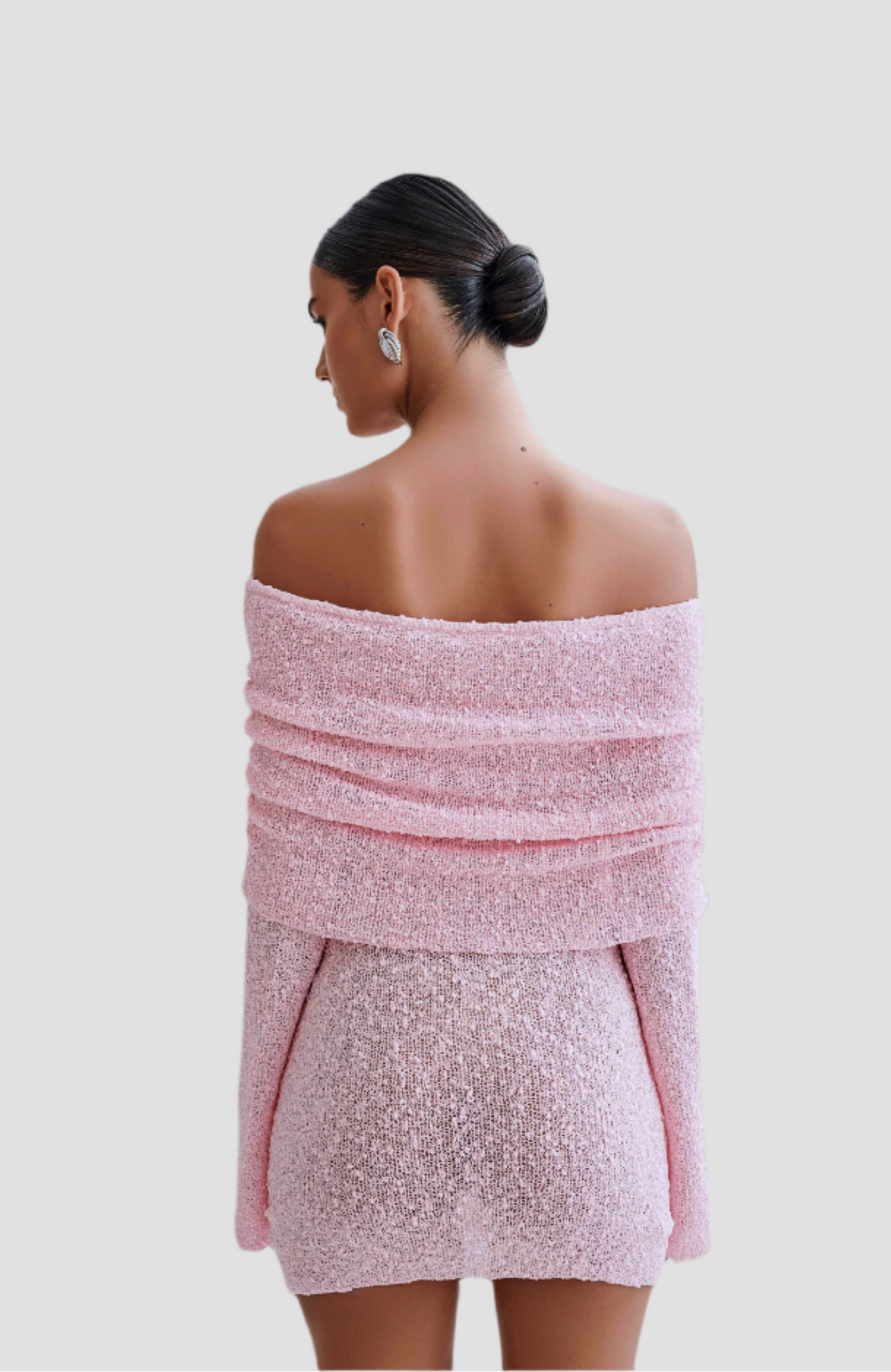 Elara Mini Jurk Elegant & Off-Shoulder