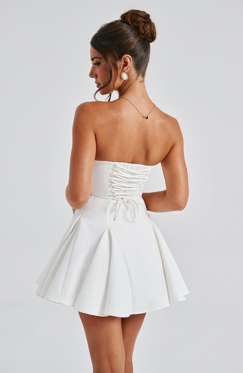 Hailey Straploze Playsuit mit Strickdetail