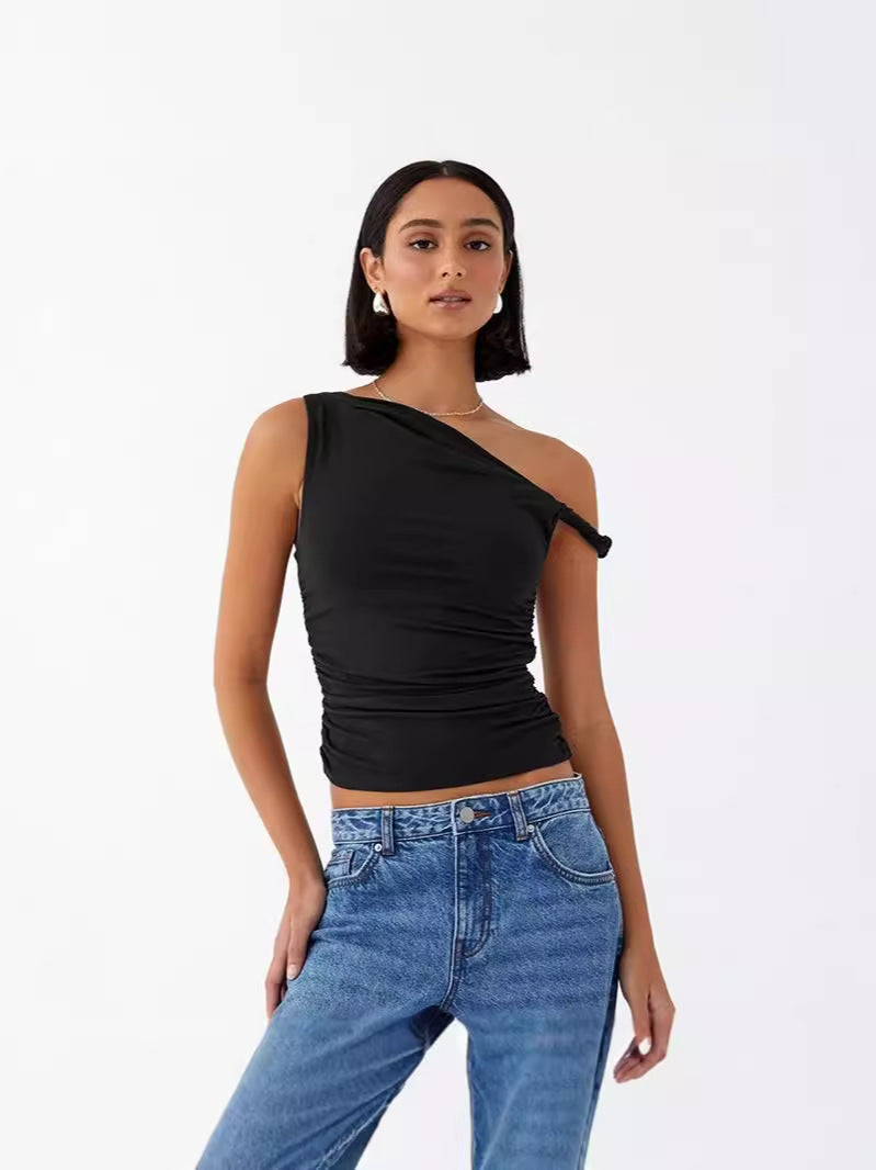 Selera Off-Shoulder Twist Top