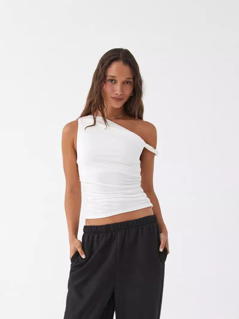Selera Off-Shoulder Twist Top